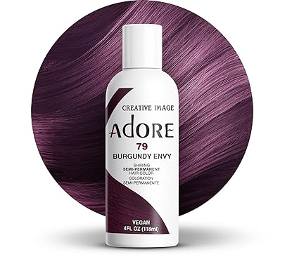 Adore Shining Semi Permanent Hair Color Burgundy Envy
