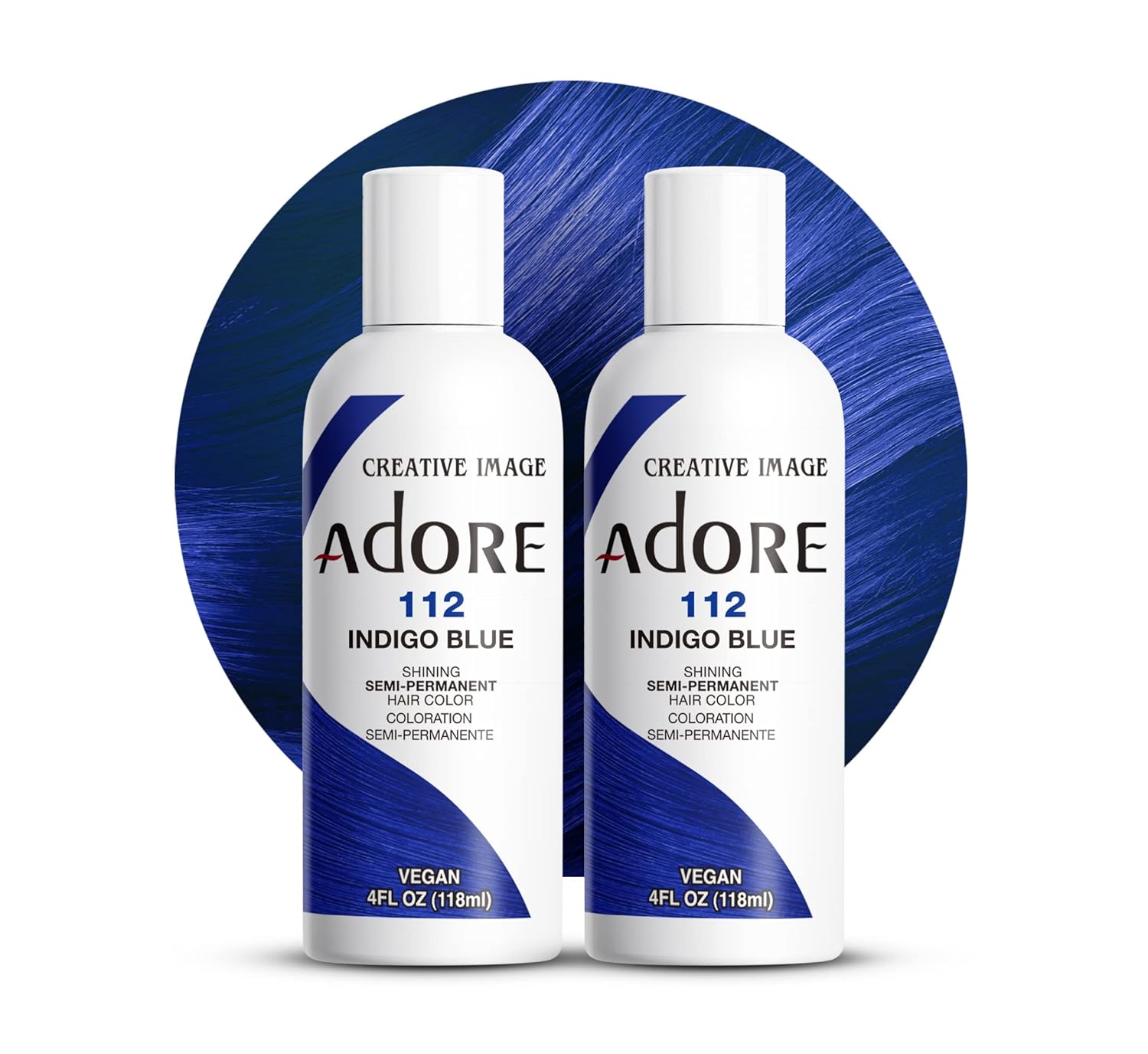 Adore Shining Semi Permanent Hair Color Indigo Blue