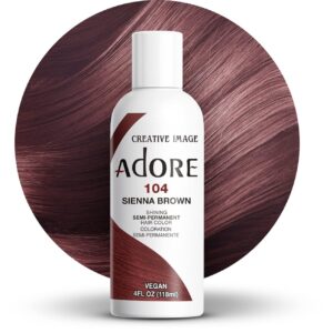 Adore Shining Semi Permanent Hair Color Sienna Brown