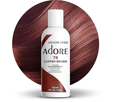 Adore Shining Semi Permanent Hair Color Copper Brown