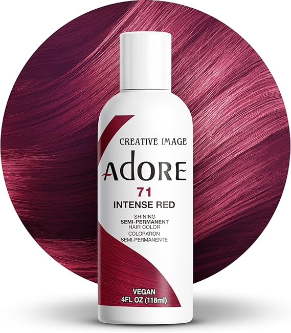 Adore Shining Semi Permanent Hair Color Intense Red