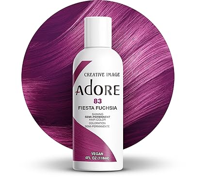 Adore Shining Semi Permanent Hair Color Fiesta Fuchsia