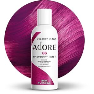 Adore Shining Semi Permanent Hair Color Raspberry Twist