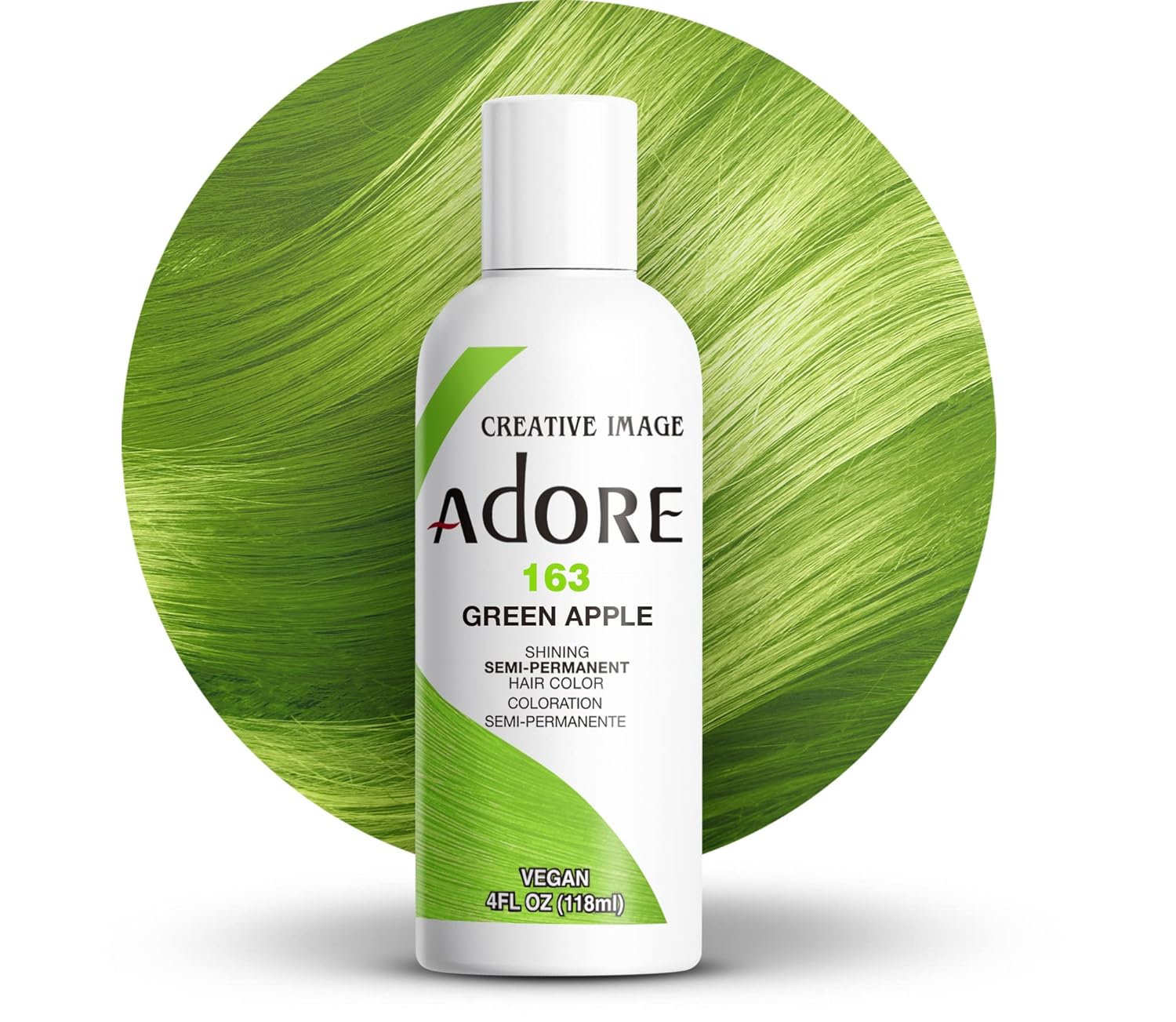 Adore Shining Semi Permanent Hair Color Green Apple